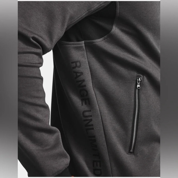 NWT Under Armour Range Unlimited Storm Full Zip Bomber Jacket Steph Curry Size M - Picture 3 of 14